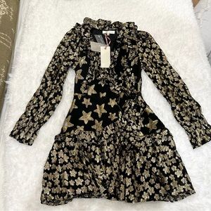 LoveShackFancy Findlay Wrap Dress